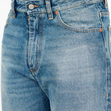 Jeans con cinque tasche in blu Mm6 maison margiela - uomo 