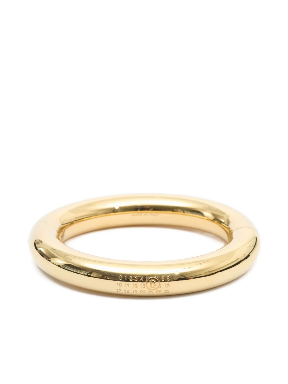 Bracciale con finitura lucida in oro Mm6 maison margiela - donna 