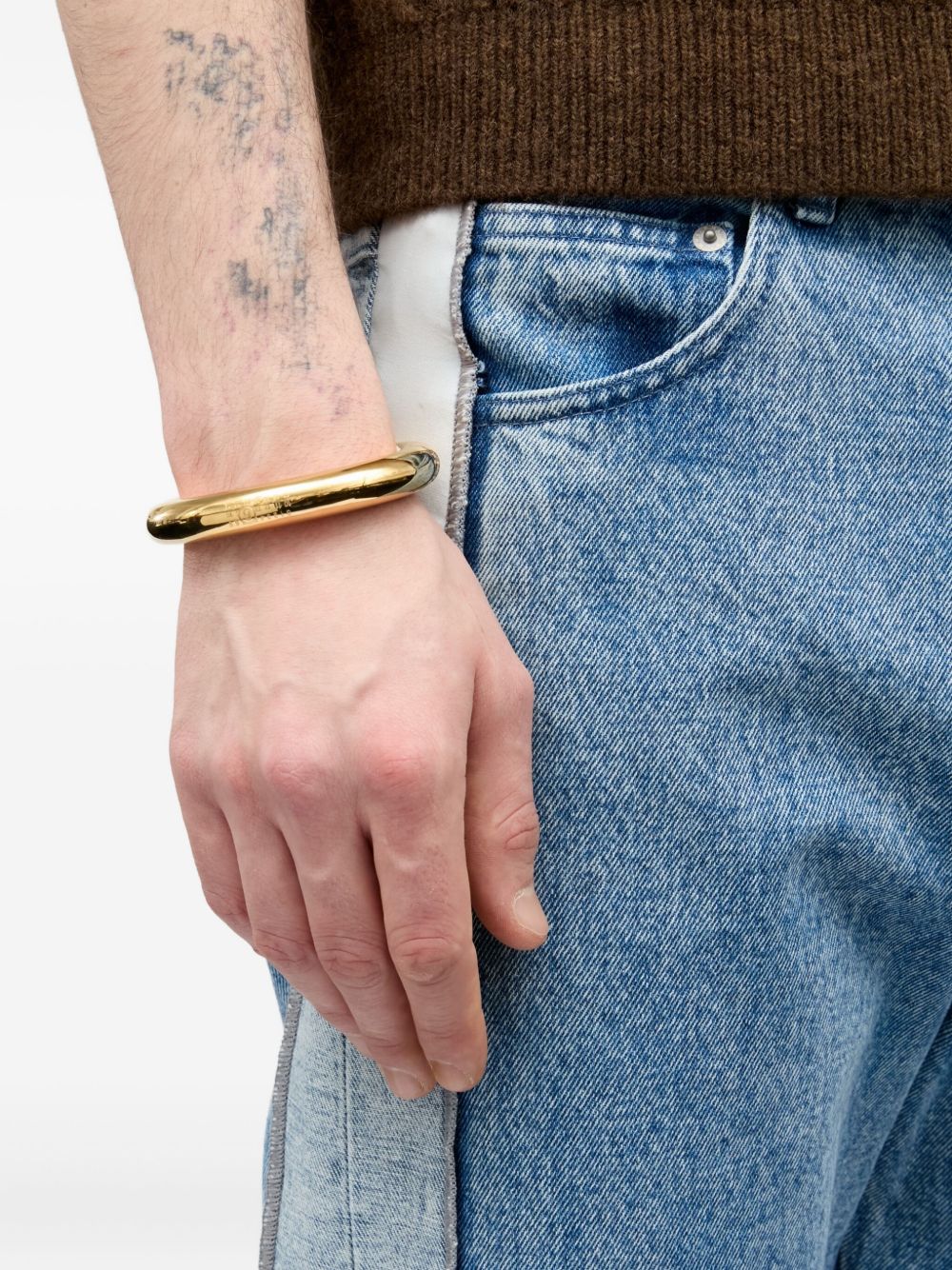 Bracciale con finitura lucida in oro Mm6 maison margiela - donna 