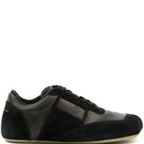 Sneakers con grafica numerica in nero 