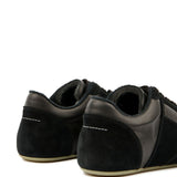 Sneakers con grafica numerica in nero 
