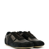 Sneakers con grafica numerica in nero 