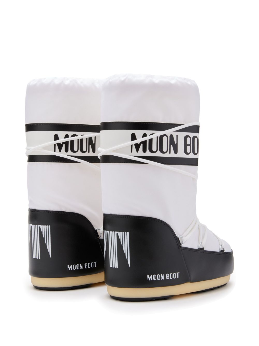 Stivali Icon con stampa in nero e bianco Moon boot - unisex 