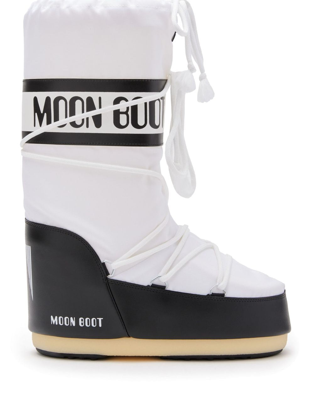 Stivali Icon con stampa in nero e bianco Moon boot - unisex 
