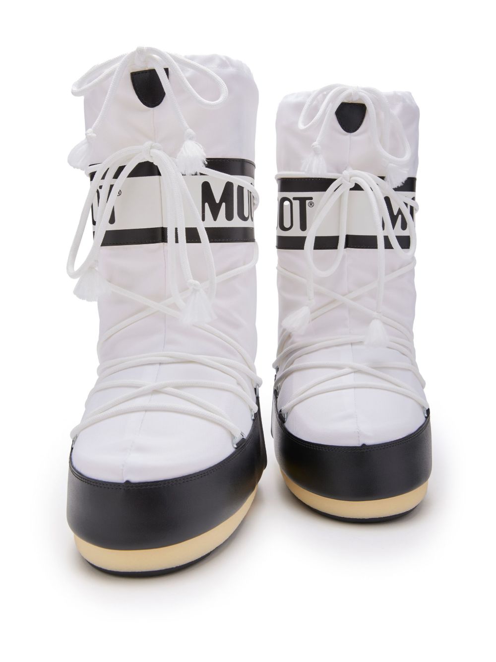 Stivali Icon con stampa in nero e bianco Moon boot - unisex 