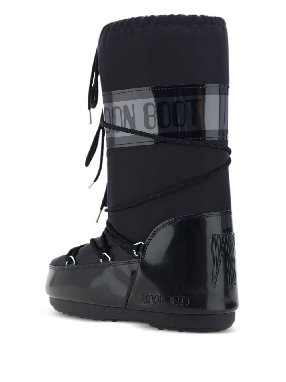 Stivali da neve imbottiti Glance in nero Moon boot - unisex 
