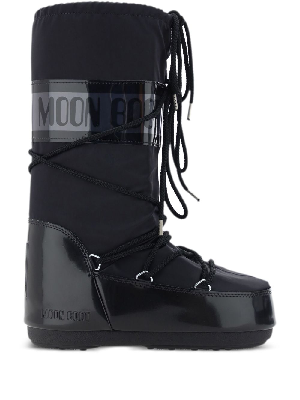 Stivali da neve imbottiti Glance in nero Moon boot - unisex 