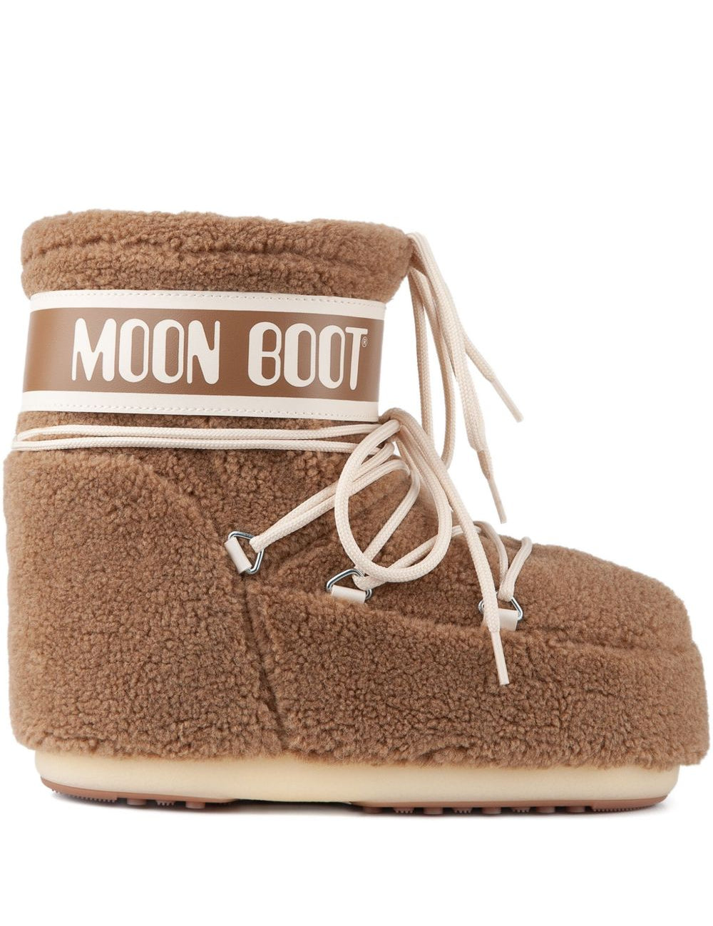 Stivali Icon in marrone Moon boot - unisex 
