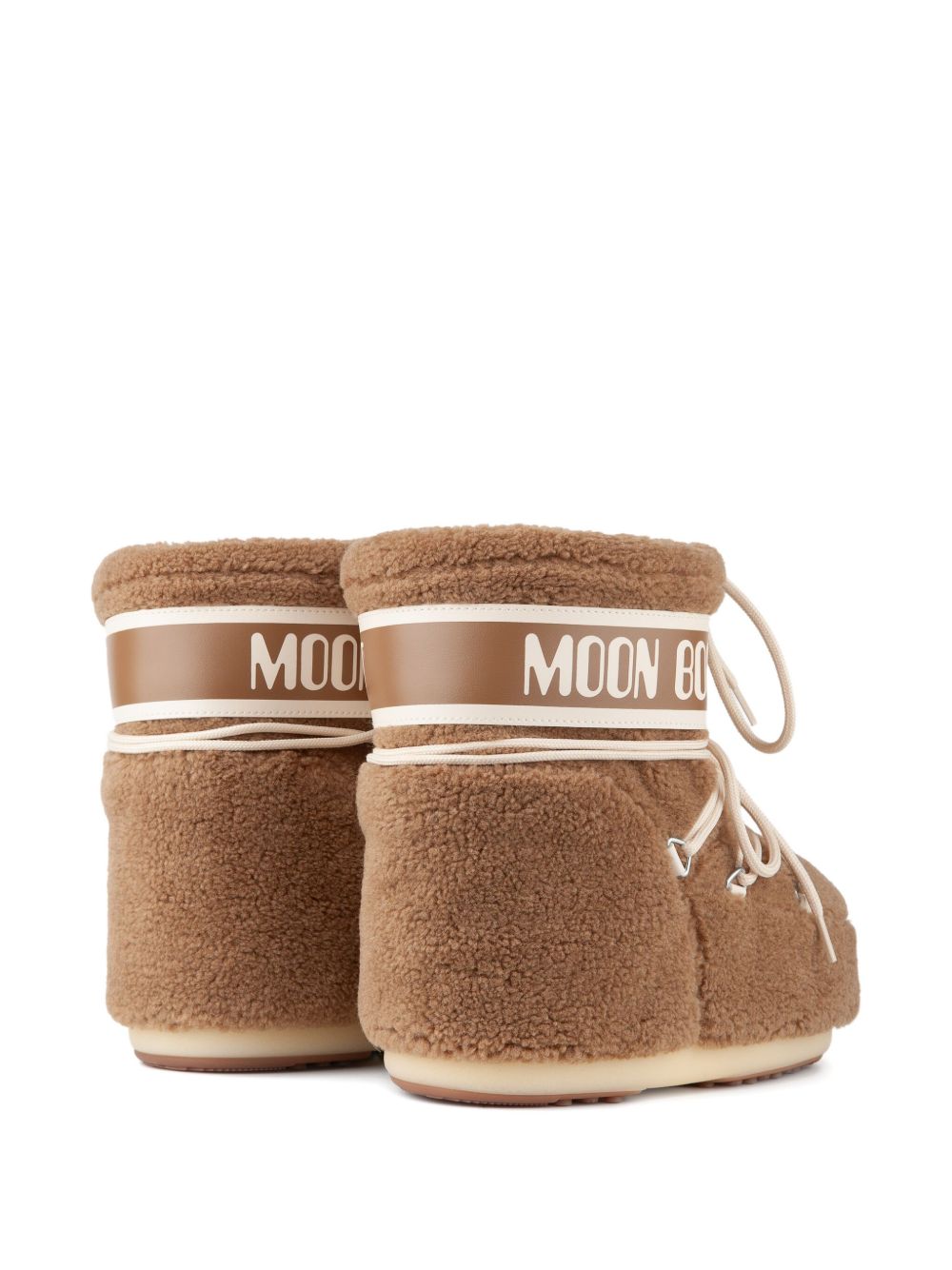 Stivali Icon in marrone Moon boot - unisex 