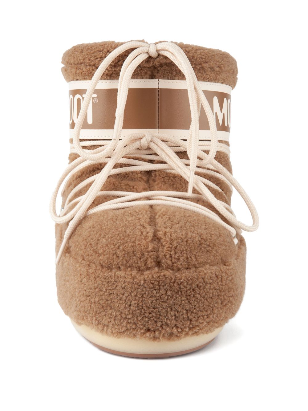 Stivali Icon in marrone Moon boot - unisex 