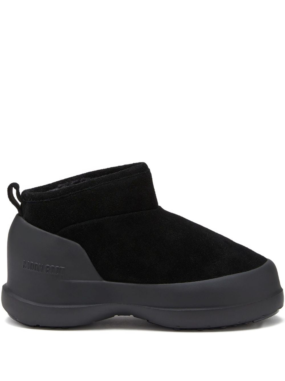 Stivali da pioggia Mezzaluna in nero Moon boot - uomo 