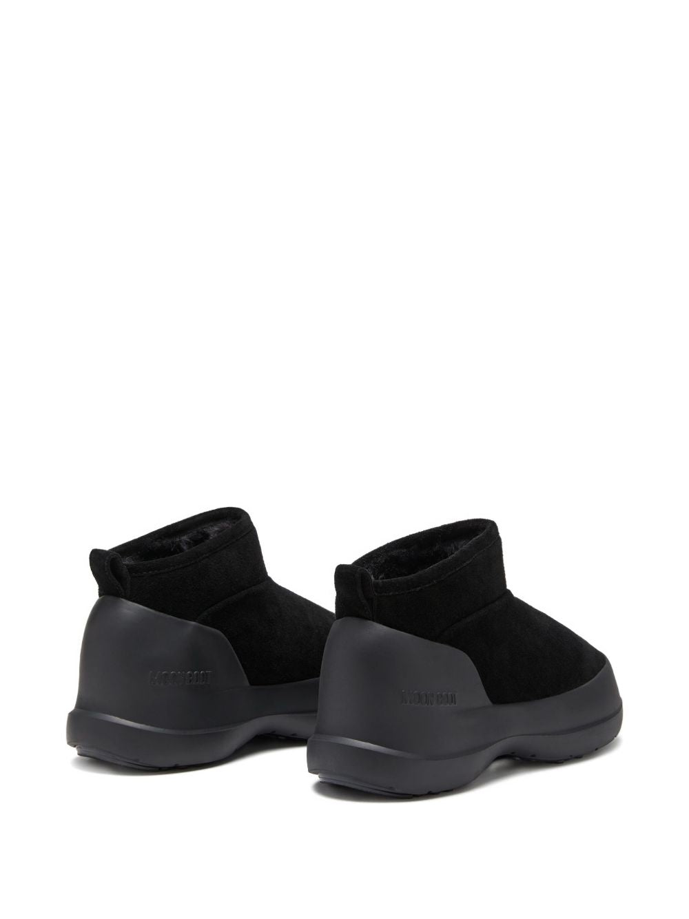 Stivali da pioggia Mezzaluna in nero Moon boot - uomo 