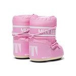 Stivali icon con logo in rosa Moon boot kids - bambino 