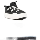 Stivaletti jr park low lace in nero e bianco 