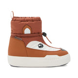 Stivali da neve imbottiti Park Strap in marrone Moon boot kids - bambino 