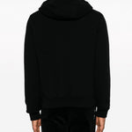 Giacca con cappuccio e zip brigno-mrw  in nero Moorer - uomo 