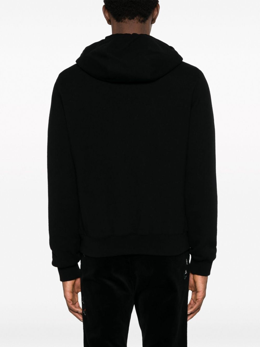 Giacca con cappuccio e zip brigno-mrw  in nero Moorer - uomo 