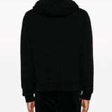 Giacca con cappuccio e zip brigno-mrw  in nero Moorer - uomo 