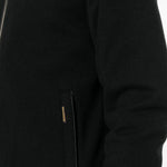 Giacca con cappuccio e zip brigno-mrw  in nero Moorer - uomo 