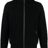 Giacca con cappuccio e zip brigno-mrw  in nero Moorer - uomo 