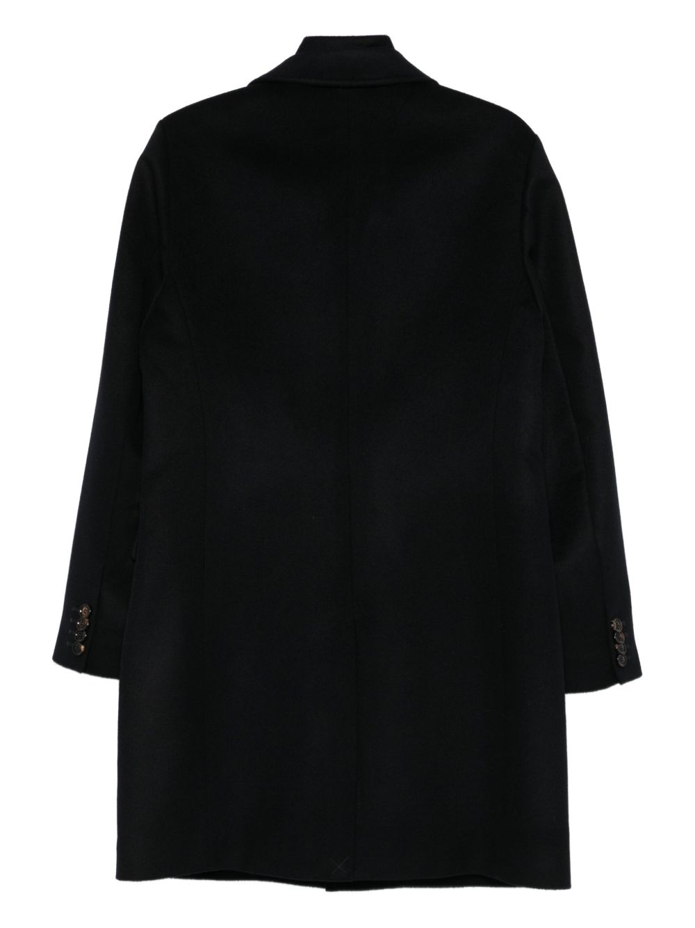 Cappotto monopetto in blu Moorer - uomo 