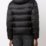 Piumino con zip in nero Moorer - uomo 