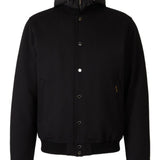 Giacca Callum con cappuccio in nero Moorer - uomo 