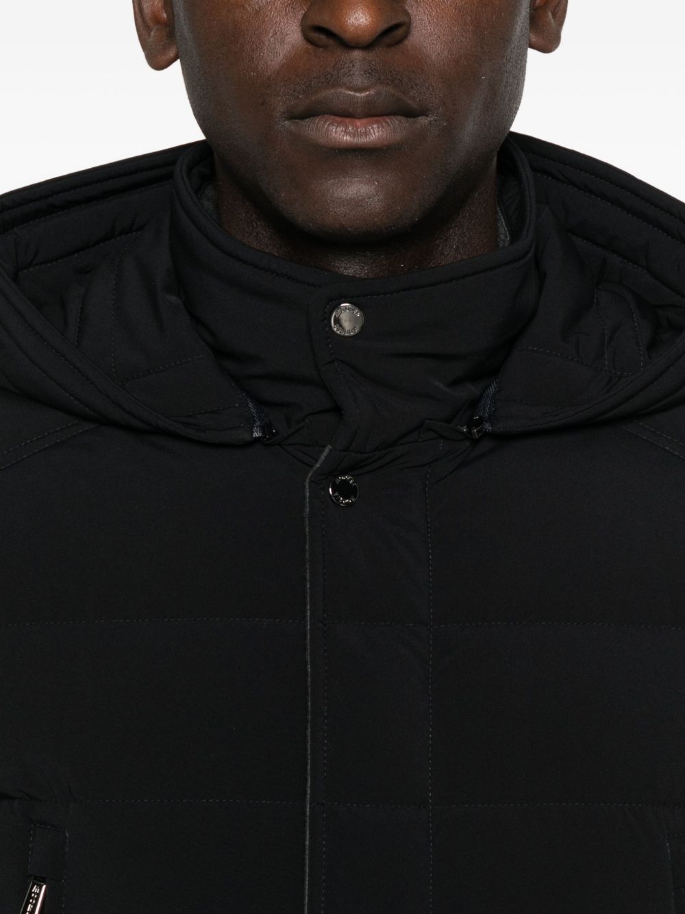 Piumin craig in blu scuro Moorer - uomo 