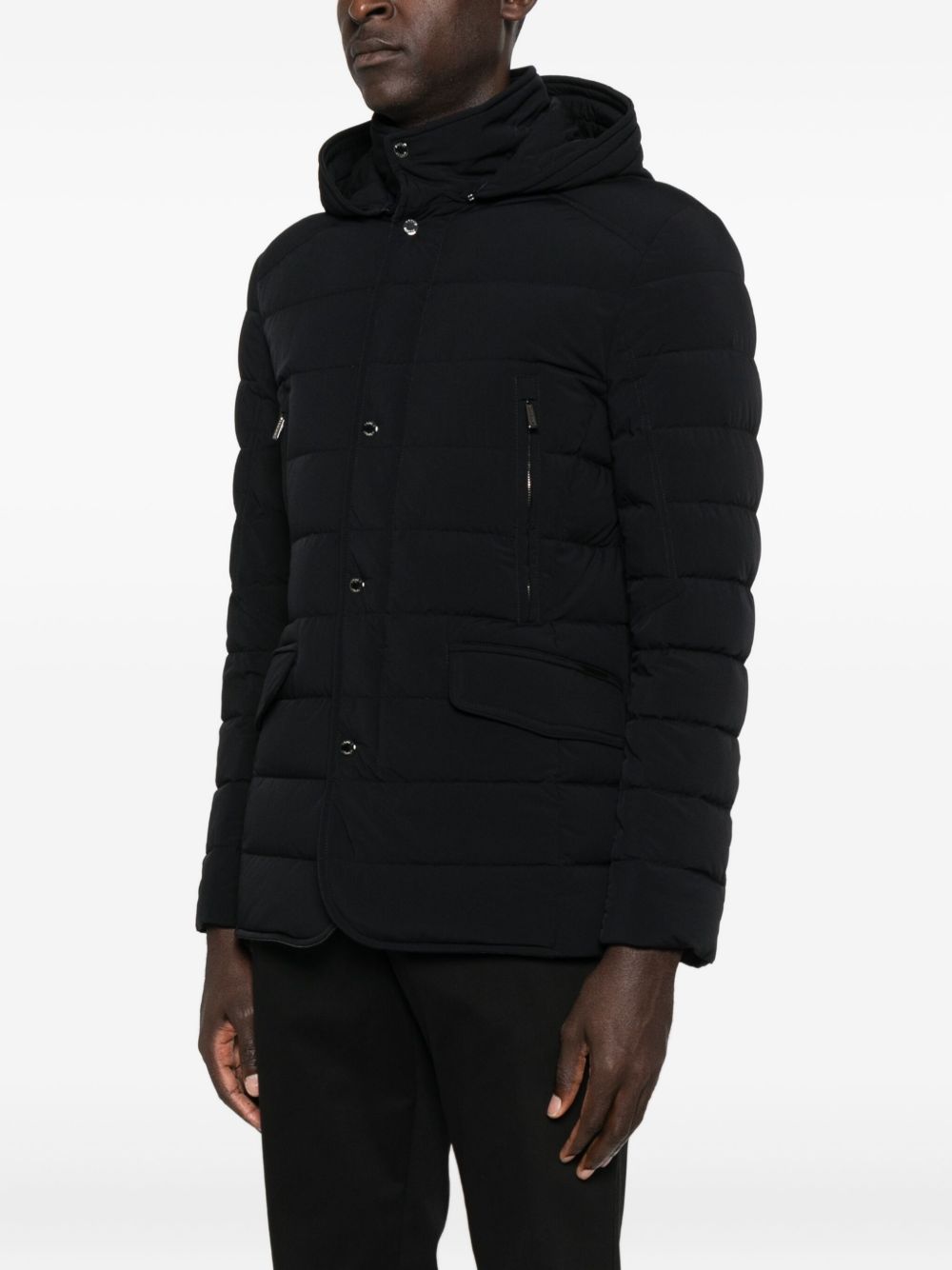 Piumin craig in blu scuro Moorer - uomo 