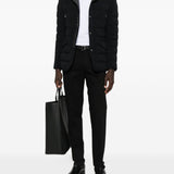 Piumin craig in blu scuro Moorer - uomo 