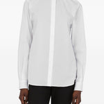 Camicia con fiocco in bianco Moschino - donna 