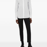 Camicia con fiocco in bianco Moschino - donna 