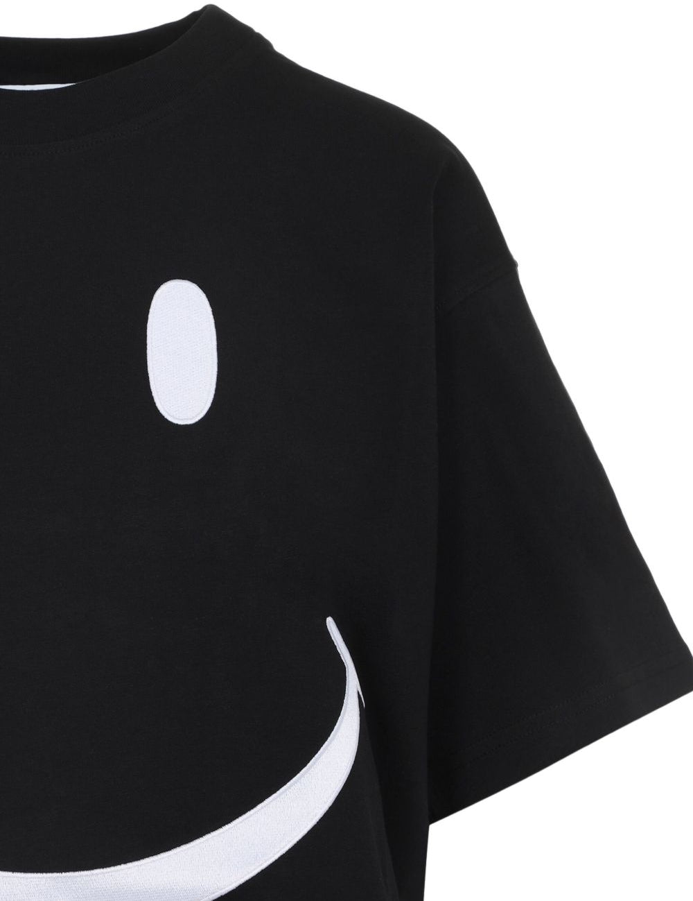 T-shirt con stampa in nero Moschino - donna 