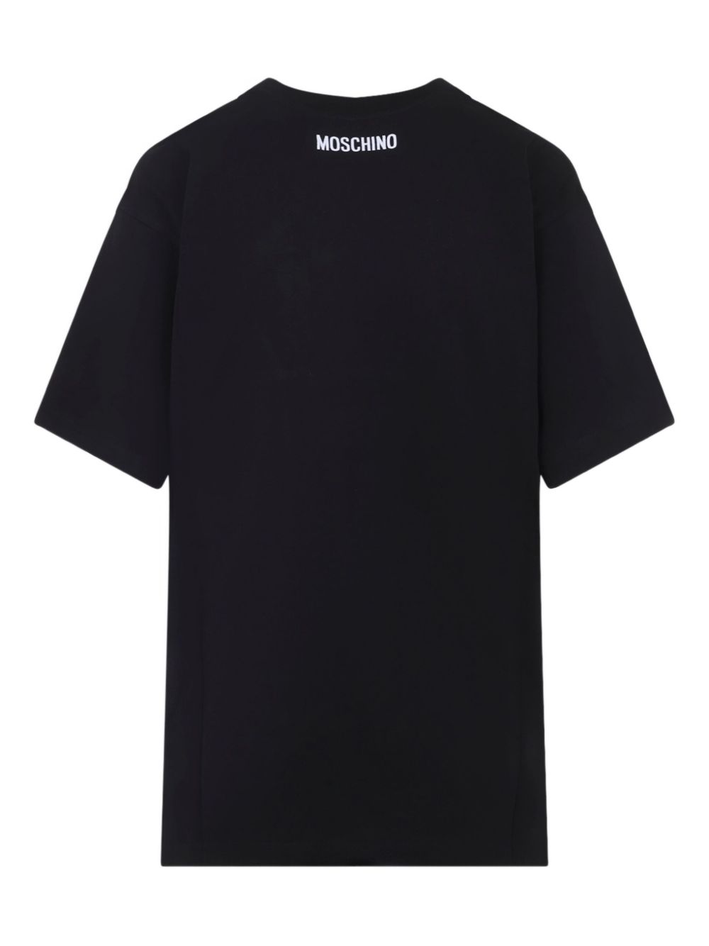 T-shirt con stampa in nero Moschino - donna 