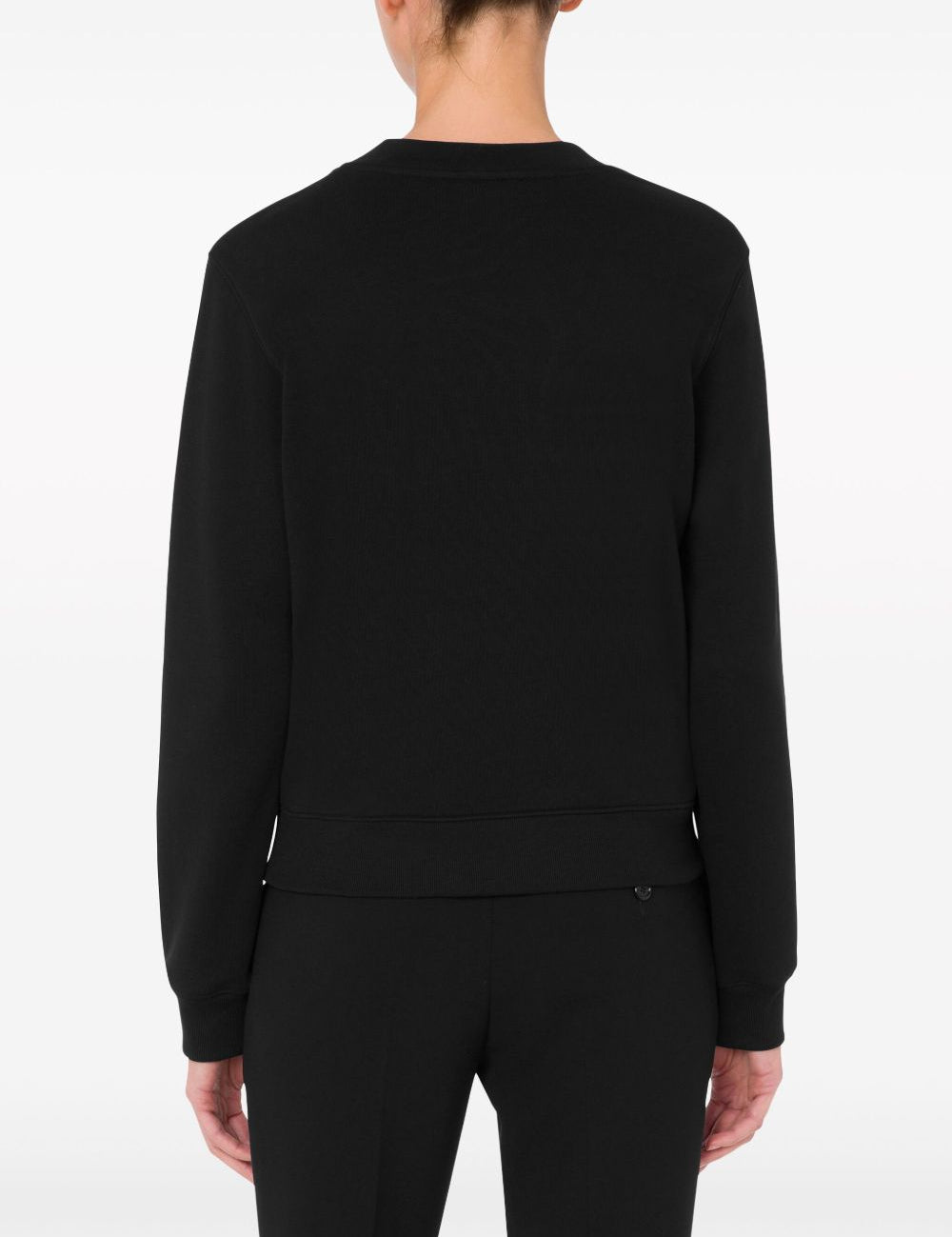 Felpa Teddy Bear in nero Moschino - donna 
