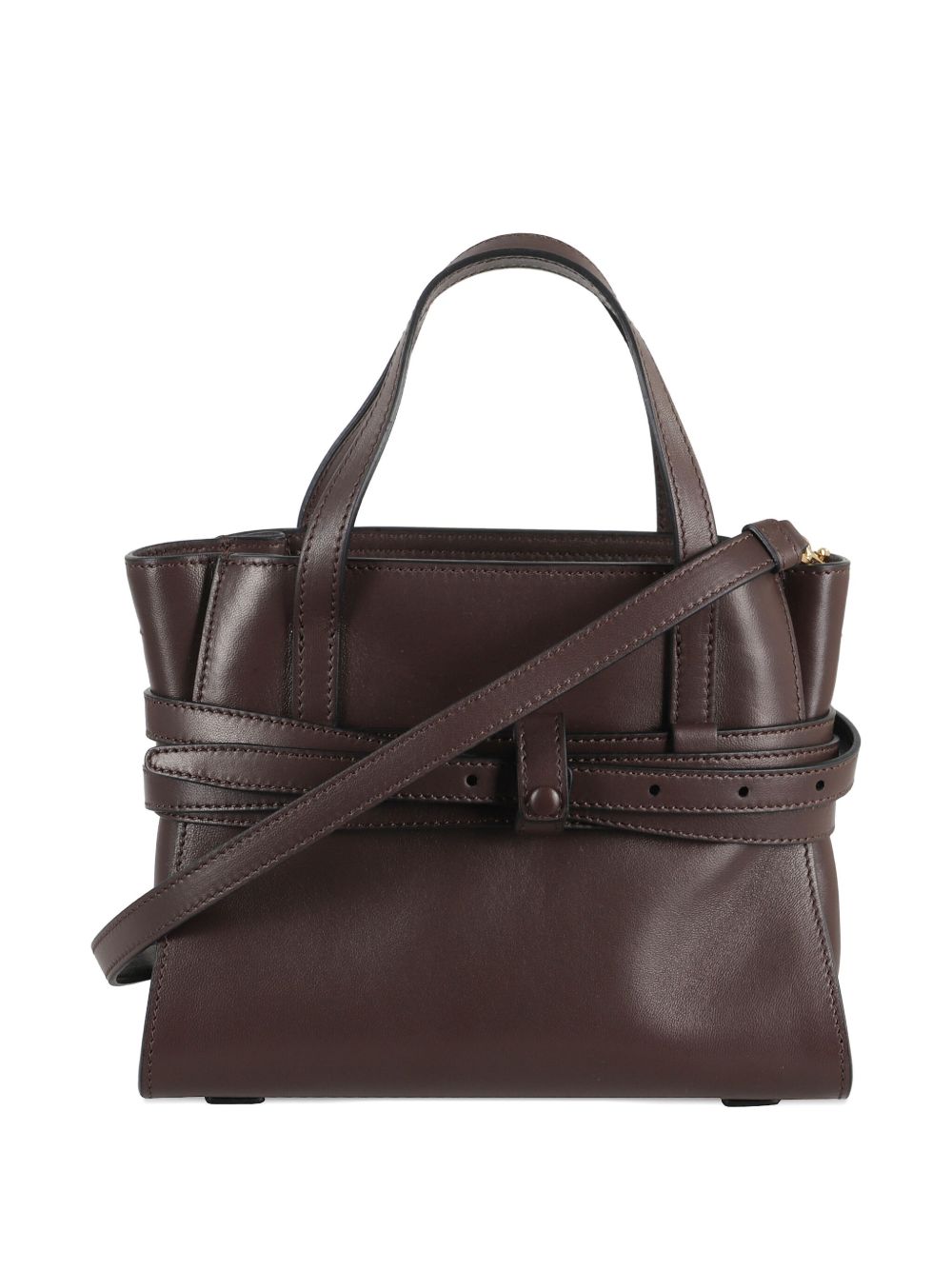 Borsa Tie Me piccola in marrone Moschino - donna 