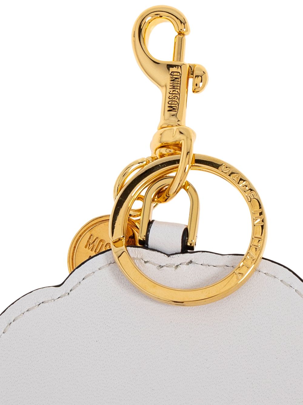 Portachiavi con ciondolo a forma di pecora in nero Moschino - donna 