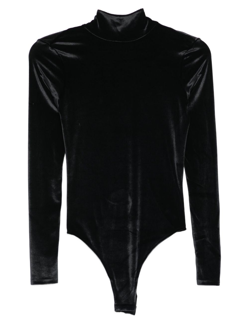 Body a collo alto in nero Mugler - donna 