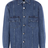 Camicia denim Han in blu Namacheko - uomo 