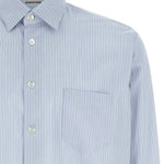 Camicia a righe in azzurro Namacheko - uomo 