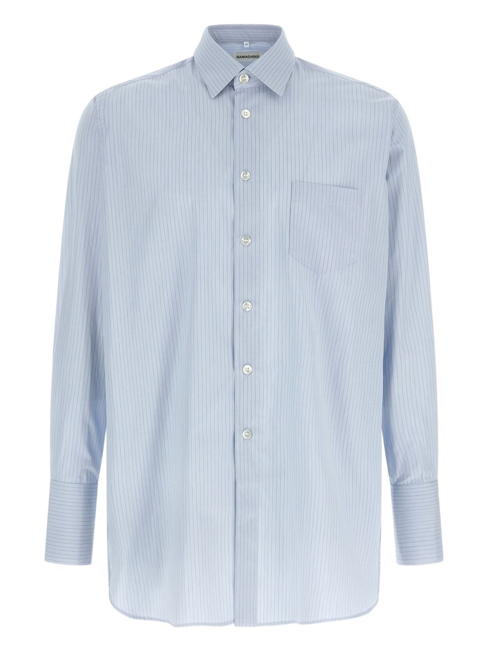 Camicia a righe in azzurro Namacheko - uomo 