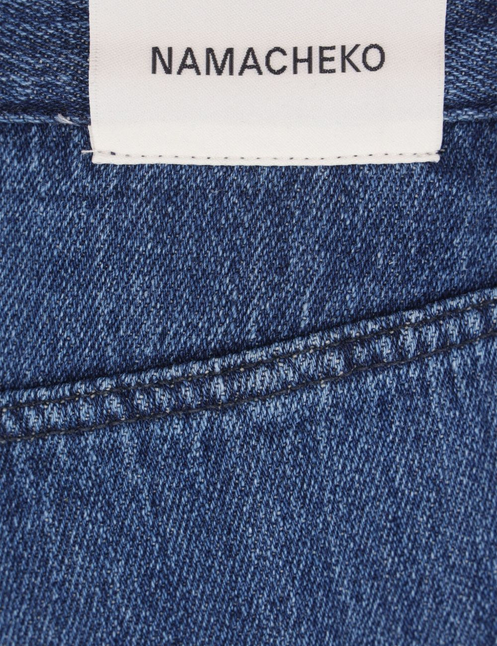 Jeans a gamba dritta in blu Namacheko - uomo 