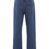 Jeans a gamba dritta in blu Namacheko - uomo 