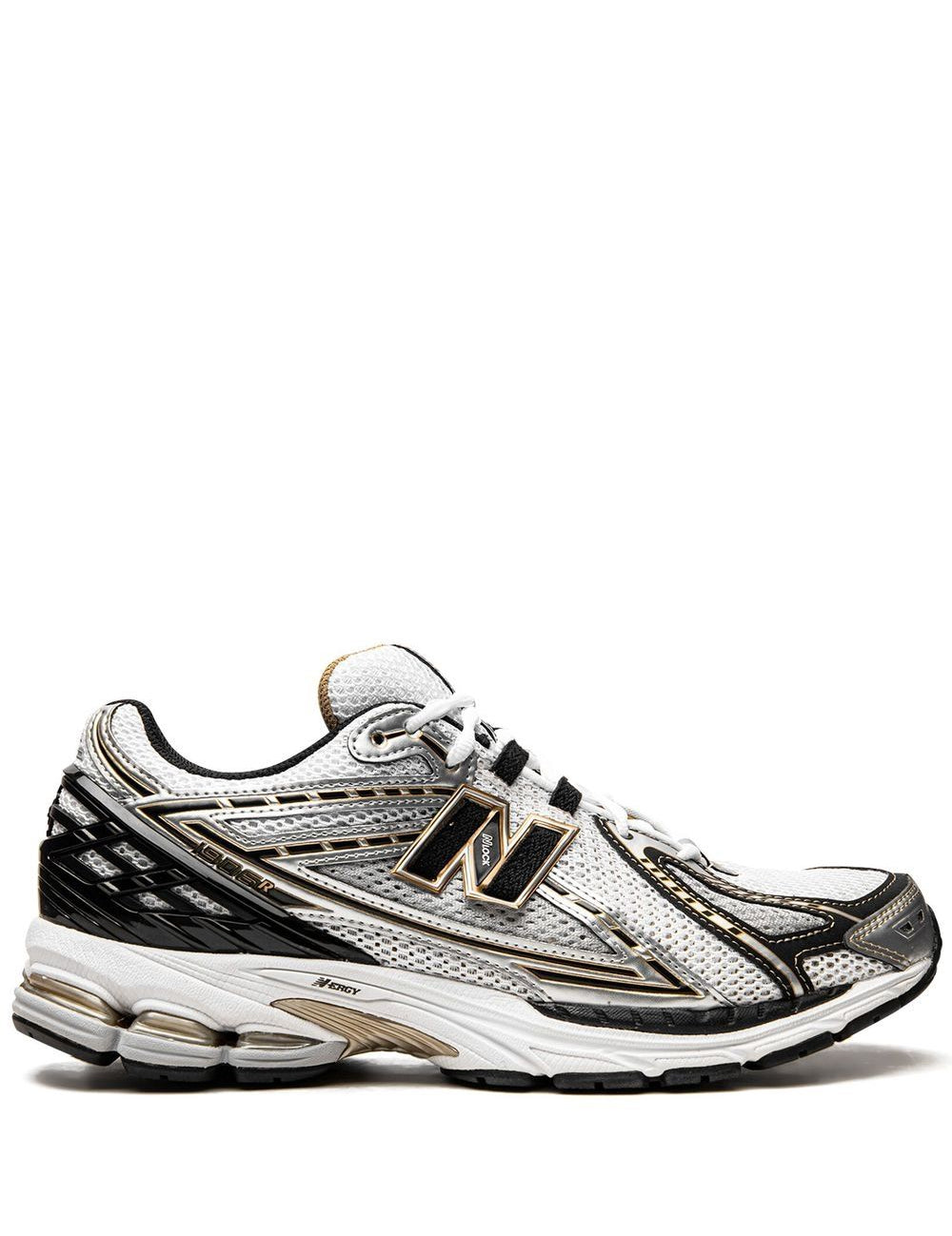 Sneakers basse 1906 in argento, oro e nero - unisex 