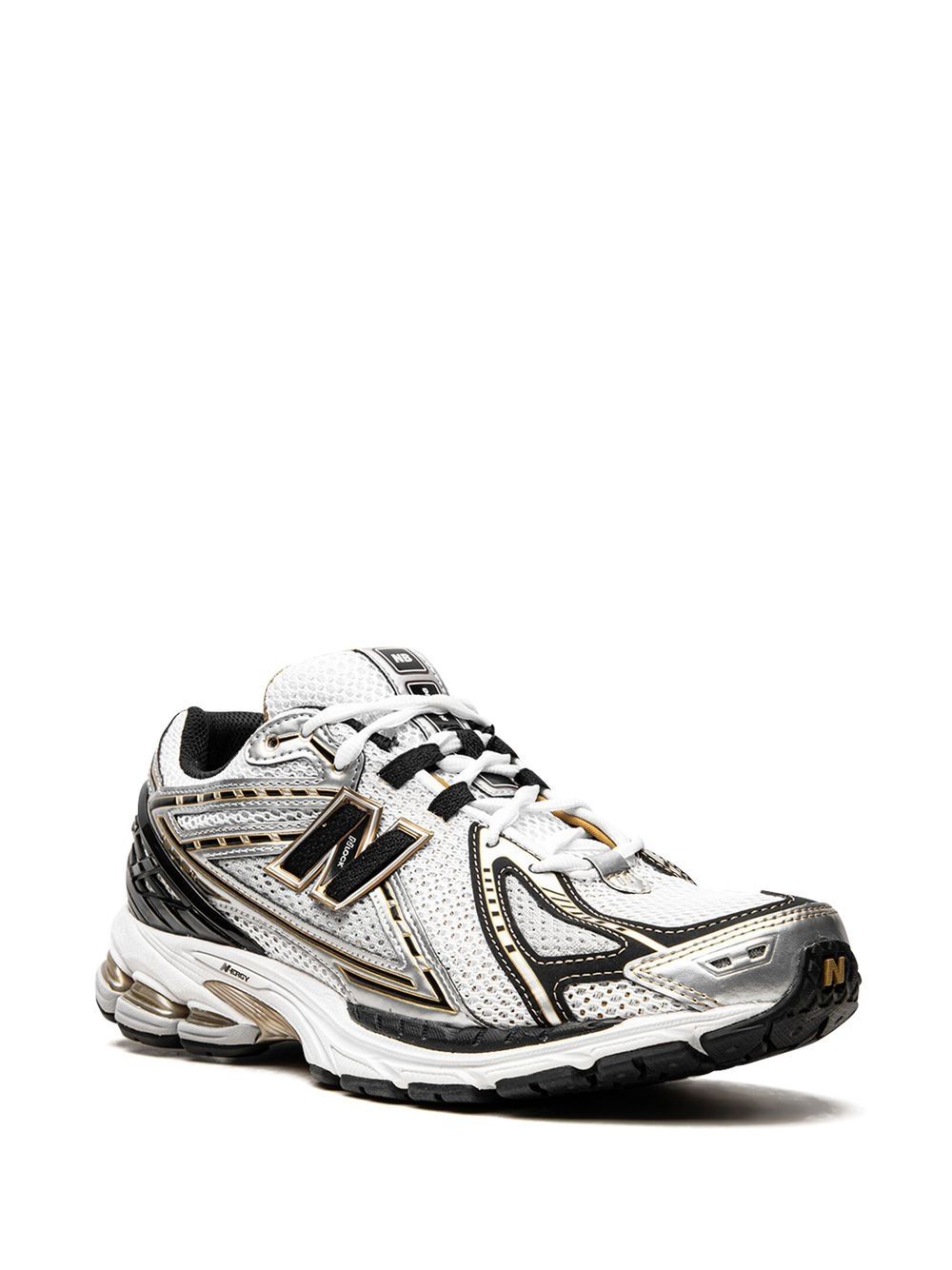Sneakers basse 1906 in argento, oro e nero - unisex 