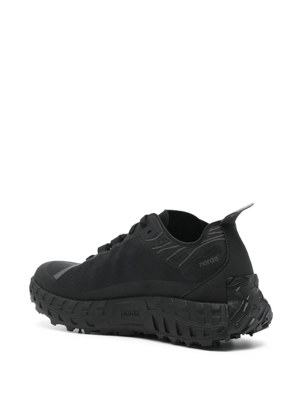 Sneakers con logo in nero Norda - uomo 