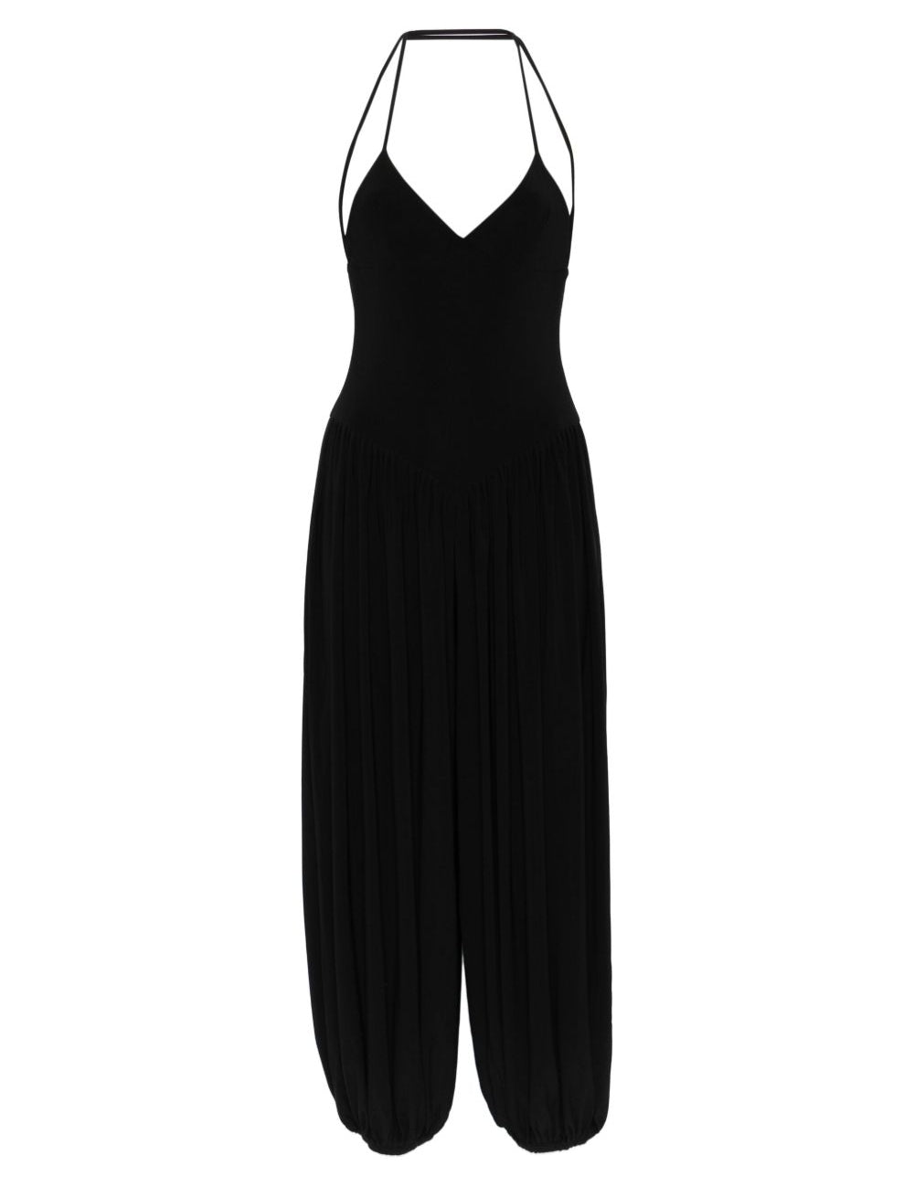 Tuta intera Kenny in nero Norma Kamali - donna 