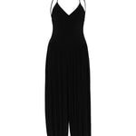 Tuta intera Kenny in nero Norma Kamali - donna 