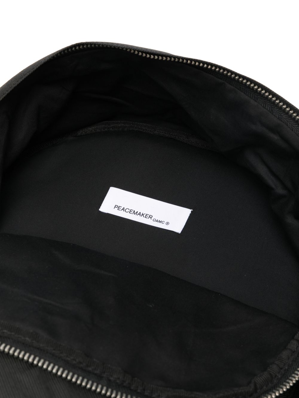 Zaino con logo in nero Oamc peacemaker - uomo 