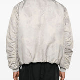 Bomber con zip in beige Oamc peacemaker - uomo 